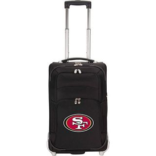 Denco Sports Luggage NFL San Francisco 49ers 21 Upright Exp Wheeled Carry on