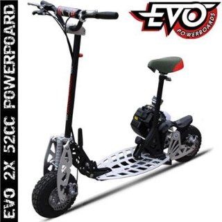Evo 2x Big 50cc Powerboard  Gas Powered Sports Scooters  Sports & Outdoors
