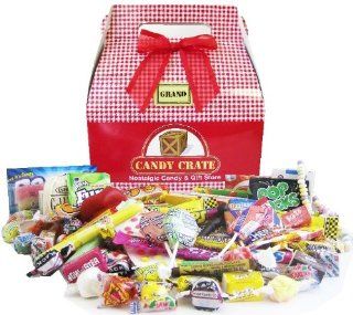 Valentine Grand Retro Candy Assortment  Gourmet Candy Gifts  Grocery & Gourmet Food