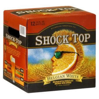 Shock Top Belgian White Wheat Ale Bottles 12 oz,