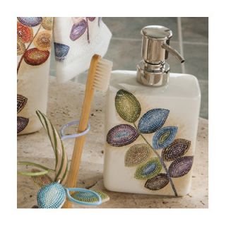 Croscill Mosaic Leaves Soap Dispenser