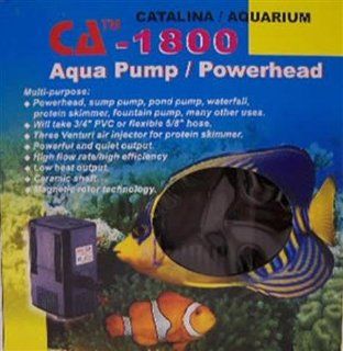 Catalina Aquarium CA 1800 Aquarium Pump 635 GPH  Aquarium Water Pumps 