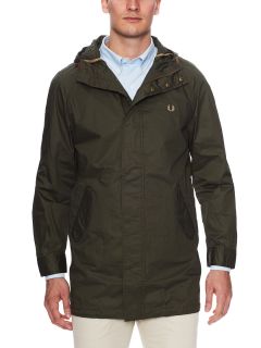 Coated Cotton Fishtail Parka by Fred Perry
