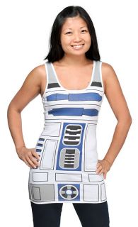 I Am R2 D2 Ladies Tunic Tank