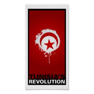 "Tunisia's Revolution" Poster