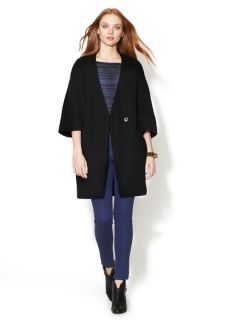 Boucle Cape Coat by Thakoon Addition