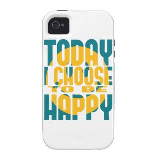 Today I Choose to be Happy Case Mate iPhone 4 Cases