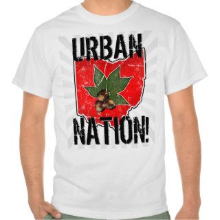 Urban Nation, Ohio Sporty Grunge T Shirt