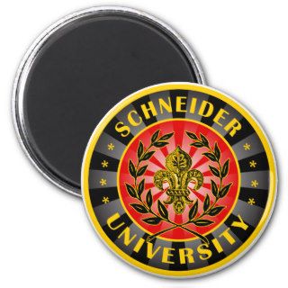Schneider University German Refrigerator Magnet