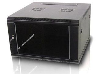 iStarUSA WM645B 6U 450mm Depth Wallmount Server Cabinet   Black Computers & Accessories