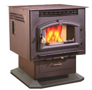 American Harvest 52,300 BTU Pellet Stove with Exhaust Blower Home & Kitchen