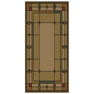 Shaw Living Leaf Point 9 ft 2 in x 12 ft 11 in Rectangular Beige Transitional Area Rug