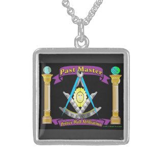Past Master PHA Necklace Sterling Silver