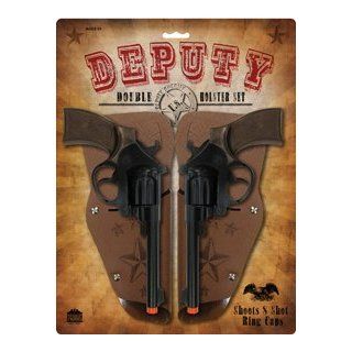 Deputy Double Holster Gun Set Toys & Games