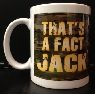 Thats a Fact Jack Camo Coffee Mug Duck Dynasty Coffee Mug Kitchen & Dining