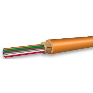DX006SWLS9OP   OCC 6 Fiber 10GB Plenum Indoor Distribution Cable, 62.5 um, Orange Jacket