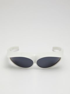 Jeremy Scott Visor Sunglasses by Linda Farrow Luxe