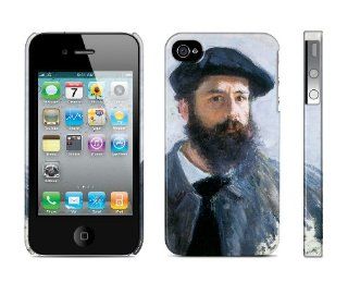 Iphone 4 / 4s Case Self Portrait 1886 Claude Monet Cell Phone Cover Cell Phones & Accessories