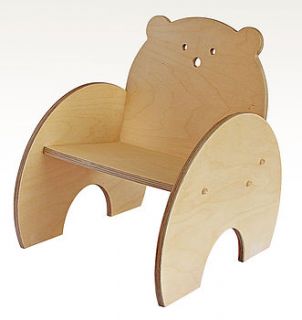 cubbly standard teddy bear chair by bears in the wood