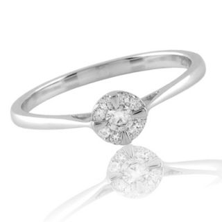 CT. T.W. Diamond Promise Ring in 10K White Gold   Zales