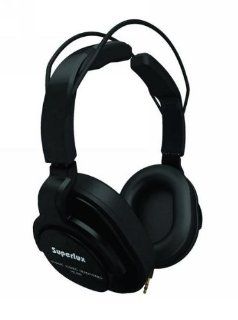 Superlux HD661 Closed Back Professional Headphone with Detachable Straight Cables BLACK Musical Instruments