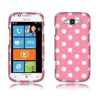 Samsung Focus 2 i667 Pink Polka Dots Cover Cell Phones & Accessories