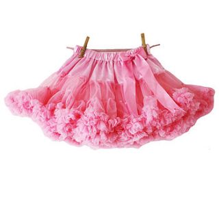 fluffy pink tutu by rocket and bear