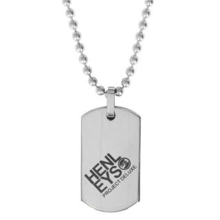 Henleys Smudge Dog Tag   Silver      Clothing