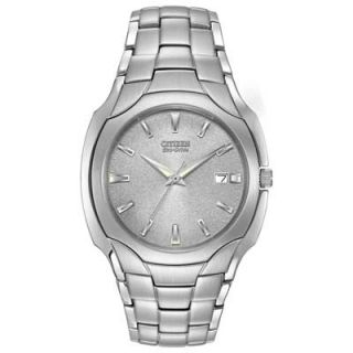 Mens Citizen Eco Drive™ Stainless Steel Watch (Model BM6010 55A