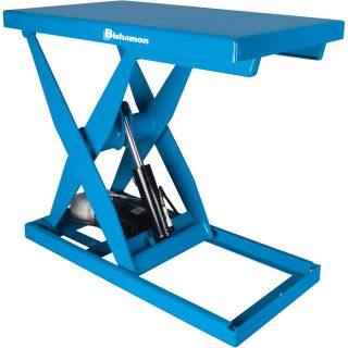 Bishamon Optimus Series Electric Hydraulic Lift Table — 3,000-Lb. Capacity, 36in. x 48in. Platform, 1 HP, Model# L3K-3648  AC Powered Lift Tables