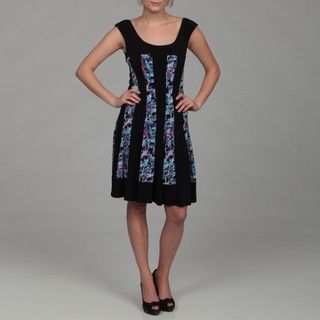 Connected Apparel Women's Printed Dress Connected Apparel Casual Dresses