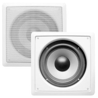 Acoustic Audio CS IW10SUB PR 2 300 Watt 10" In Wall Subwoofers Home Theater Subs Pair Electronics