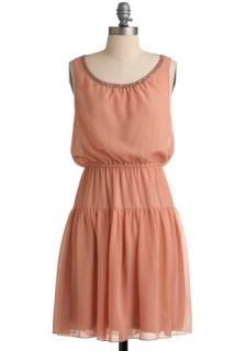 Want a Peach of Me Dress  Mod Retro Vintage Dresses