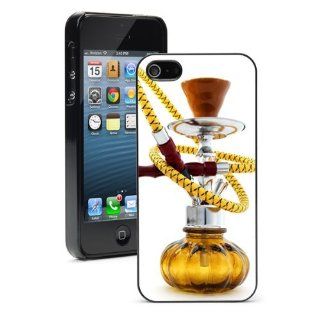 Apple iPhone 5 5S Black 5B665 Hard Back Case Cover Color Hookah Bong Water Pipe Cell Phones & Accessories