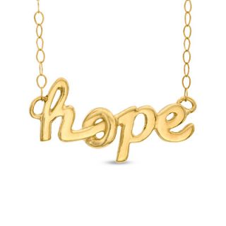 TEENYTINY® Hope Pendant in 10K Gold   17   Zales