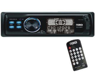 Naxa NX 667 In Dash 400 Watt CD  Player AM FM Car Stereo w/USB + SD  Vehicle Cd Digital Music Player Receivers 