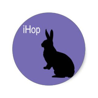 iHop Easter Bunny Stickers