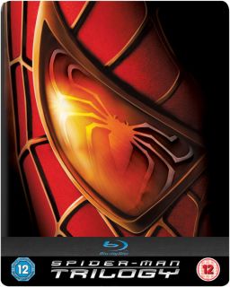 Spider Man Trilogy   Steelbook Edition      Blu ray