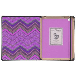 Hipster Pink Purple Green Aztec Pattern iPad Cases