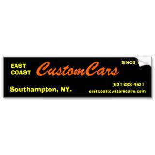east coast bumper sticker