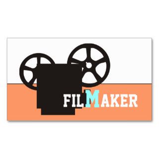 Film maker/director/Movie maker business cards Business Card Templates