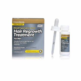 Good Sense Minoxidil Topical Solution 5% Hair Regrowth Treatment, 6 Fluid Ounce  Beauty