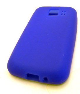 Lg Optimus S V LG VM670 LS670 Design Blue Soft Silicone Case Skin Cover Protector Hard Plastic SPRINT VIRGIN MOBILE Cell Phones & Accessories