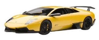 Lamborghini Murcielago LP670 4 SV, Giallo Orion/Yellow in 118 Scale by Auto Art Toys & Games