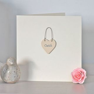 'cwtch' handmade card by chapel cards