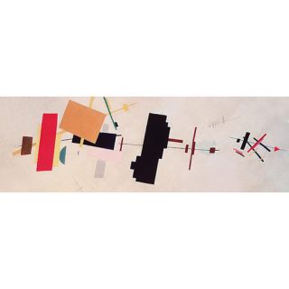 iCanvasArt Suprematist Composition by Kazimir Malevich (Panoramic