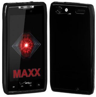 Cimo Gloss Soft TPU Case for Motorola DROID RAZR MAXX, XT912 Verizon   Black Electronics