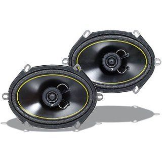 Kicker 07DS680 6 Inch X 8 Inch 152mm X 203mm Coax Speakers (Pair)  Vehicle Speakers 