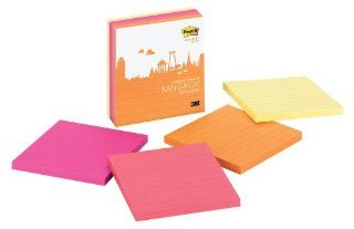 Post it Super Sticky Notes, Colors of the World Collection, 4 in x 4 in, Bangkok (675 4SSBGK) 
