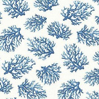 3.5 Yds Fabric, Coral Trellis Color Navy, Waverly Outdoor Fabric  Other Products  